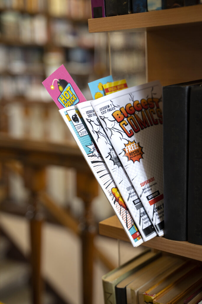 Comics Magazines Shelf Library 683x1024